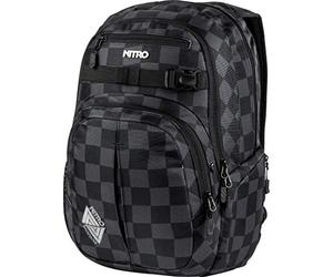 Nitro Snowboards Chase, Mochila Tipo Casual 35 litros, 51 cm, Checker
