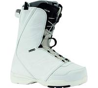 Nitro Snowboards Damen Flora TLS '20 All Mountain Freestyle Schnellschnürsystem günstig Boot Snowboardboot Botas de Snowboard, Mujer, Blanco, 28,5