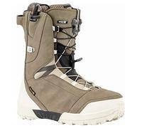 Nitro Snowboards Damen Lava CLICKER TLS '20 Highend Premium All Mountain Freeride Schnellschnürsystem Boot Snowboardboot Botas de Snowboard, Mujer, Sand-White, 23.5