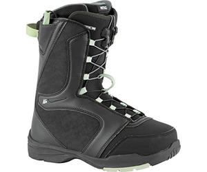 Nitro Snowboards Flora TLS Botas de Snowboard, Mujeres, Black-Mint, 285
