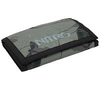 Nitro Snowboards Nitro Wallet Billetera, Unisex Adulto, Dead Flower, 10x14x1cm