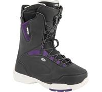 Nitro Snowboards Scala TLS Botas de Snowboard, Mujeres, Black-Purple, MP 24,0 // EU 37 1/3 // US 6,5