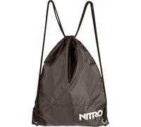 Nitro Snowboards Sport Sack Bolsa de Gimnasio, Unisex, Negro, 45 cm