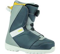 Nitro Snowboards Youth Droid Boa '20 All Mountain Freestyle Schnellschnürsystem günstig Kinder Boot Snowboardboot Botas de Snowboard, Juventud Unisex, Navy Bl-Grey-Yell, 20.0