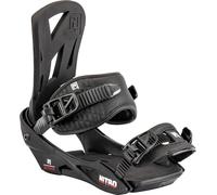 Nitro Staxx Fijaciones de Snowboard, Hombres, Black, M