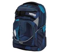 NITRO Superhero Mochila escolar 44 cm azul