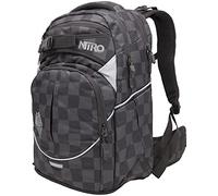 Nitro Superhero Mochila Escolar Mochila, Cinturón de Cadera Desmontable, Base Resistente, Bolsa Térmica, 30L