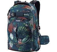 Nitro Superhero Mochila Escolar Mochila, Cinturón Desmontable, Base Resistente, Bolsa Termo 30L, Tropical, 30 L, Casual
