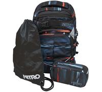 Nitro Superhero Set de Mochila Escolar, Acid, 30 L Unisex, niño
