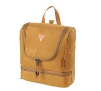 Nitro Travel Kit - Bolsa de Aseo con Compartimento Inferior para Colgar, con Muchos Compartimentos de Almacenamiento, 25 x 24 x 11 cm, Amber Glow
