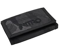 Nitro Wallet, Geldbörse, Portemonnaie, Münzbörse Geldbeutel, Accesorio de Viaje-Billetera Talla única, Camo Forjado, 10x14x1