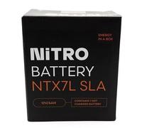 Nitro ytx7l de BS Gel - N- ytx7l de BS Gel AGM cerrado, color negro, talla NA