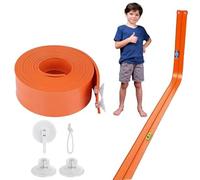 NitroBlast - Pista de carreras flexible, naranja, 4,1 m, compatible con ruedas calientes y Matchbox, circuito de coche con ventosas, juego creativo para niños