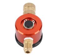 Nitrogen Purging Tool,Hvac Tool for Quickly And Easily Adjusting Nitrogen,Red Nitrogen Regulator,Standard 1/4 Hose Compatibility