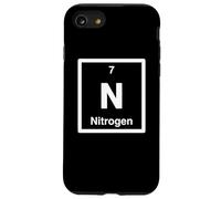 Nitrógeno, N Tabla periódica de Elementos Regalos científicos Carcasa para iPhone SE (2020) / 7/8