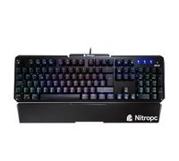 Nitropc NK10 Teclado Optomecánico Gaming RGB Switch Blue