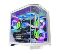 NitroPC - PC Gaming Avanzado (AMD Ryzen 7 5800X 3.8 GHz, AMD Radeon RX 9060 XT 16GB, RAM 16GB, M.2 1TB, Windows 11 Pro, WiFi) Ordenador de sobremesa, PC Gamer (Blanco)