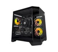 NitroPC - PC Gaming Avanzado Silver Plus V2 (AMD Ryzen 5 5500 3.6 GHz, RTX 3050 8GB, RAM 16GB, M.2 1TB, Windows 11 Pro, iluminación RGB, WiFi5) Ordenador de sobremesa, PC Gamer (Negro)