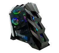 NitroPC - PC Gaming Élite (AMD Ryzen 7 9800X3D 4.7/5.2GHz, RTX 5080 16GB, RAM 32GB RGB, M.2 2TB, Windows 11 Pro, WiFi) Ordenador de sobremesa, PC Gamer