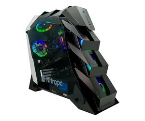NitroPC - PC Gaming Élite Nitro (AMD Ryzen 7 9800X3D 4.7/5.2GHz, RTX 5080 16GB, RAM 64GB RGB, M.2 2TB, Windows 11 Pro, WiFi) Ordenador de sobremesa, PC Gamer