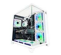 NitroPC - PC Gaming Extremo Bronze Plus (AMD Ryzen 7 5800X 8/16 4.7GHz, RTX 5060 8GB, RAM 32GB, M.2 2TB, Windows 11 Pro, iluminación RGB, WiFi) Ordenador de sobremesa, PC Gamer (Blanco)