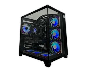NitroPC - PC Gaming Extremo (Intel Core i7 12700K 12/20 5.0GHz, RTX 5060 Ti 16GB, RAM 32GB, M.2 2TB, Windows 11 Pro, iluminación RGB, WiFi) Ordenador de sobremesa, PC Gamer (Negro)