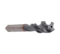 Nitruro de acero estriado espiral del pedazo del golpecito de x 1,75 alto revestido para la perforación que muele del CNC