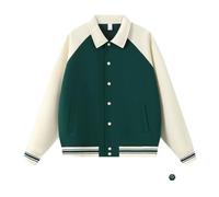 NITRY Men'S Transition Jacket Regular Fit Button Placket Solid Color Long-Sleeve Jackets Classic Casual Fashion Outdoorjacket K-Bean Green L