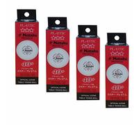 Nittaku 3-Star Premium 40+ - Pelotas de Tenis de Mesa - NB-1300, 12 Bolas, Blanco