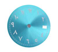 NITVIA 1 Pieza de 29 mm, Movimiento NH35 NH36, Accesorios for Reloj, Esfera Luminosa Verde.(A)