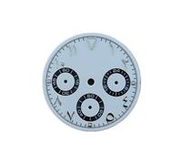 NITVIA 1 Pieza de 29 mm VK63, Esfera Verde Brillante, Movimiento VK63, Accesorios for Reloj.(1-Dial)