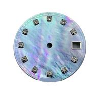 NITVIA 1 Pieza de Esfera de Reloj de 28,5 mm NH34 NH35, Movimiento automático, Ventana de Calendario(A5)