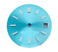 NITVIA 1 Pieza de Esfera de Reloj de 29 mm NH35 NH34 Movimiento Corona a Las 3 en Punto 3.8 en Punto(A5)