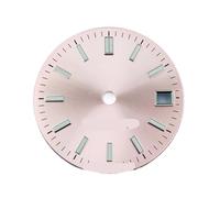 NITVIA 1 Pieza de Esfera de Reloj de 29 mm NH35 NH34 Movimiento Corona a Las 3 en Punto 3.8 en Punto(A1)