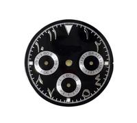 NITVIA 1 Pieza de Esfera S de 29,5 mm Compatible con el Movimiento VK63, Accesorios de modificación de Reloj Luminosos Verdes(AA769)