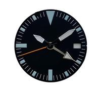 NITVIA 1 Pieza de Reloj con Esfera de 29 mm y manecillas compatibles con el Movimiento NH34, Color Verde Brillante.(Baby blue2)