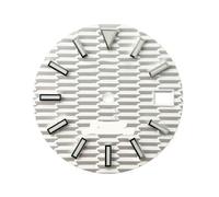 NITVIA 1 Pieza Esfera NH35 de 28,5 mm, Compatible con NH35, NH36, 4R, 7S, Movimiento Verde Luminoso, 3/3,8/4,2 Horas(AA58)