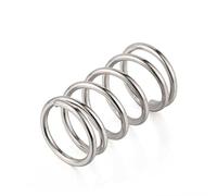 NITVIA Resortes de presión de compresión de Resorte de Acero Inoxidable 304, 10 Uds, diámetro de Alambre de 1,6mm (Size : 1.6 x 12 x 50 mm)