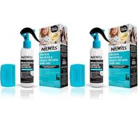 NitWits Spray Antipiojos Todo en Uno - Tratamiento Rápido de 20 Minutos sin Peine Durante el Uso - Con Peine para Después del Tratamiento - 120 ml para Niños (Paquete de 2)