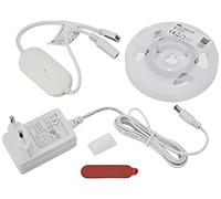 NITYAM SMART Juego de 2 tiras de LED de 1M conectada multicolor (RGB) + cambio de blanco (CCT) SMD5050, Wi-Fi + BLE, uso en interiores IP20, compatible con Amazon/Google/Siri