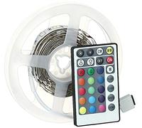 NITYAM Smart Tira de LED de 2M, tira de LED conectada multicolor (RGB) + cambio de blanco (CCT) SDM5050, Wi-Fi + BLE, uso en interiores IP20 + control remoto, compatible con Amazon/Google/Siri