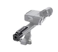 Nitze FX3 / FX30 XLR Extensión Rig Compatible con Sony FX3 / FX30 XLR-H1 XLR Unidad de Mango, Handle Extension para FX3 / FX30 XLR con NATO Rail Incorporado - T-S08B