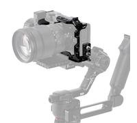 Nitze Jaula de cámara con abrazadera de cable para cámara Nikon ZR | Con abrazadera de cable HDMI y USB-C, zapata fría y placa tipo Arca, para DJI RS 3 / RS 3 Pro / RS 4 / RS 4 Pro / RS 5 cardán