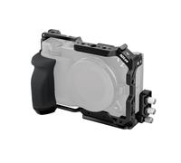 Nitze Jaula de cámara de aleación de aluminio para Nikon ZR, compatible con adaptador de filtro de montaje Arca Swiss y MOFAGE PL a Z, con zapata fría