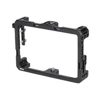 Nitze Jaula de monitor de aleación de aluminio compatible con Feelworld F6 PLUSX