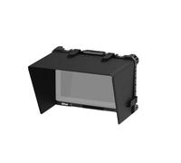 Nitze Jaula para Monitor OSEE G7 Pro de 7 Pulgadas, con Parasol de Cuero PU, Raíles Dobles NATO Incorporados y Zapatos Frías - JT-OE02B
