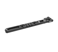 Nitze NATO Rail con 15mm Rod Clamp, Liberación Rápida NATO Rail Aleación Aluminio con Anti-off Pin y Múltiples Puntos de Montaje, Riel NATO Compatible con Soporte Monitor NATO, EVF (7"/178 mm)-N49-NC7