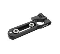 Nitze NATO Rail con 15mm Rod Clamp, Riel NATO Liberación Rápida, Aleación Aluminio con Anti-Off Pin, NATO Rail Compatible con Soporte Monitor NATO, EVF (3"/76 mm) - N49-NC3