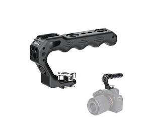 Nitze Top Handle con Cold Shoe, Mini Mango Superior para Jaula de cámara, DSLR Cámaras (Lil Stinger II Handle) -PA28M-D3