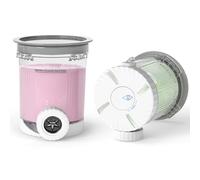 NiuBeBe Recipientes de Repuesto 2 Piezas para Ninja Swirl CREAMi - Compatibles con las heladeras Ninja Creami de las series NC701 y NC700 - Sin BPA - Apto para lavavajillas